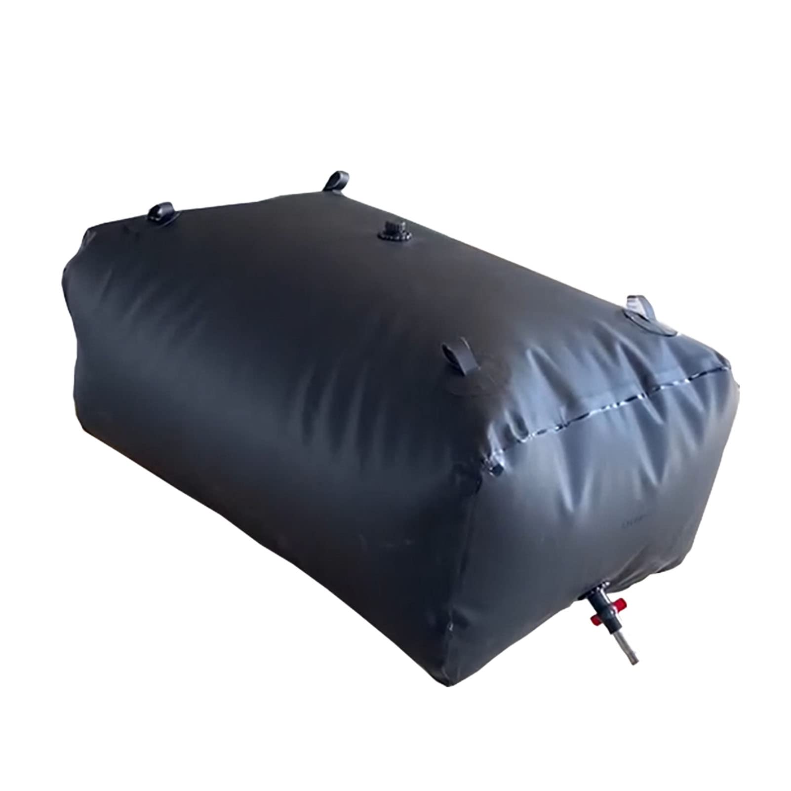 Large Capacity Outdoor Collapsible Water Storage Bag with On/Off Valve - Portable Solar Water Heater for Camping, Hiking & Emergency Preparedness - Thickened Durable Car Water Bladder for Travel & Drought Resistance