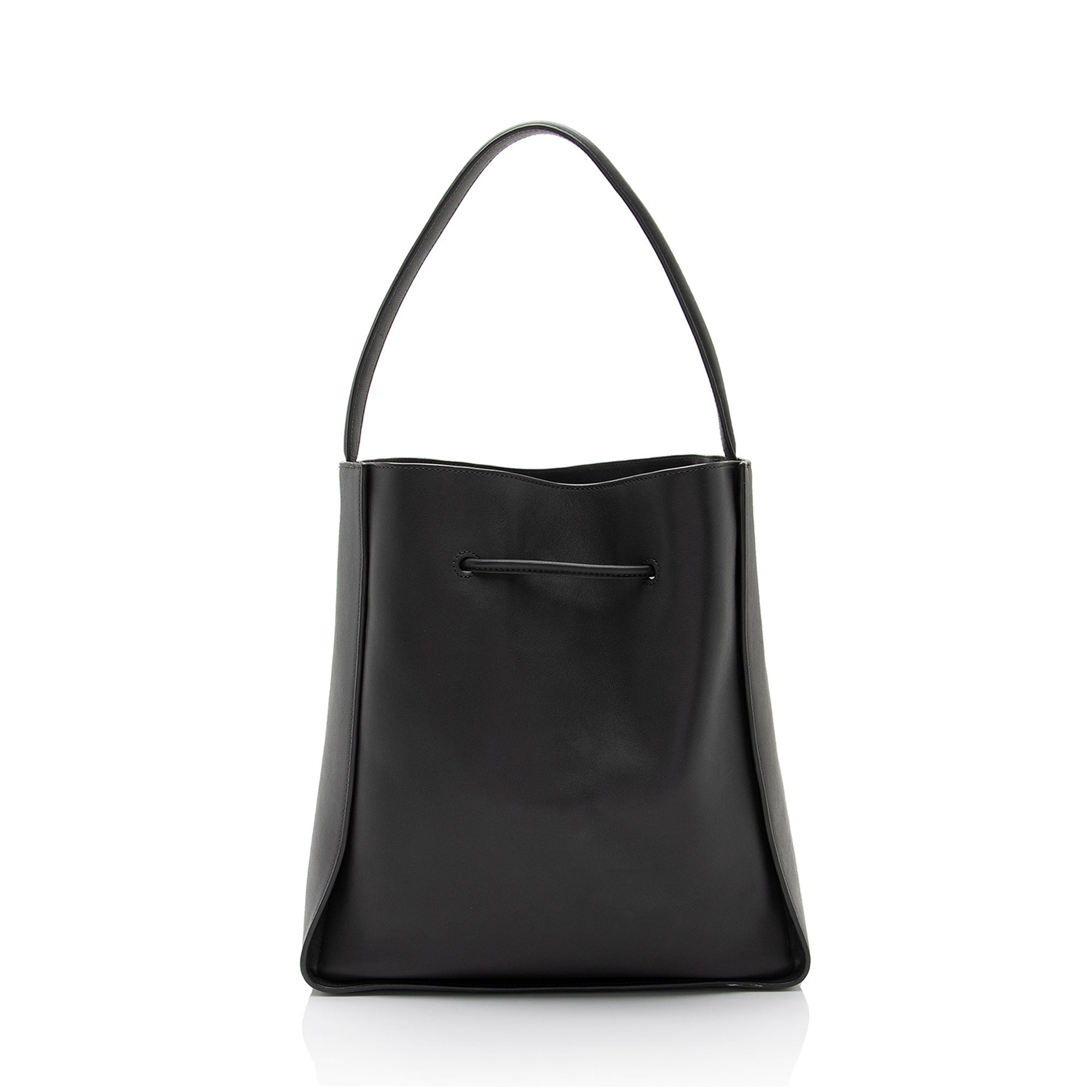 3.1 Phillip Lim Smooth Calfskin Soleil Large Bucket Bag for Women | Premium Leather Handbag | Perfect for Work, Travel & Everyday Use (SHF 3IBpZ0)