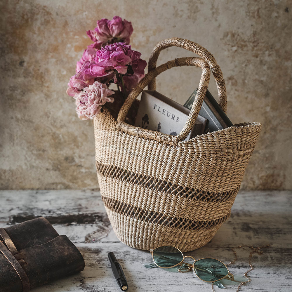 Elegant Woven Lace Shopper Bag - Small Crossbody Purse for Women | Perfect for Shopping, Travel & Everyday Use