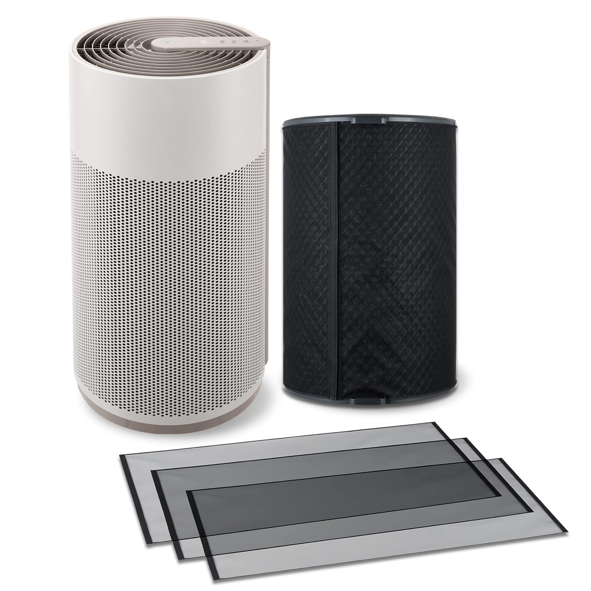 SK Magic All Clean 285C Air Purifier Bundle with 1 All-in-One Care Replacement Filter & 3 Pre-Filters - Perfect for Home, Office, and Bedroom Air Purification