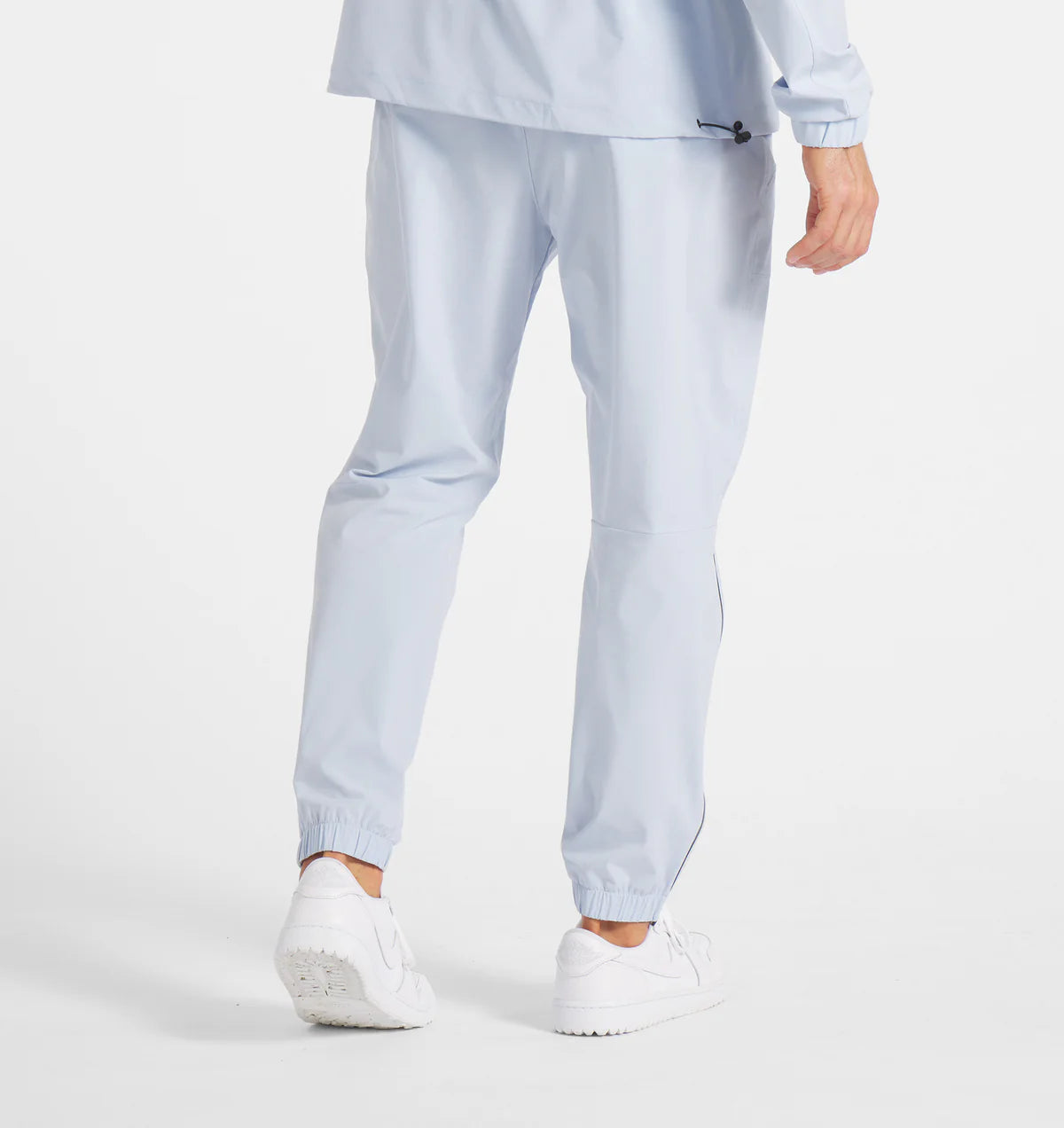 Men's Water-Resistant DWR Track Pants - Lightweight Quick-Dry Jogging Pants for Running & Gym (Sky Blue) | Perfect for Outdoor Workouts & Casual Wear