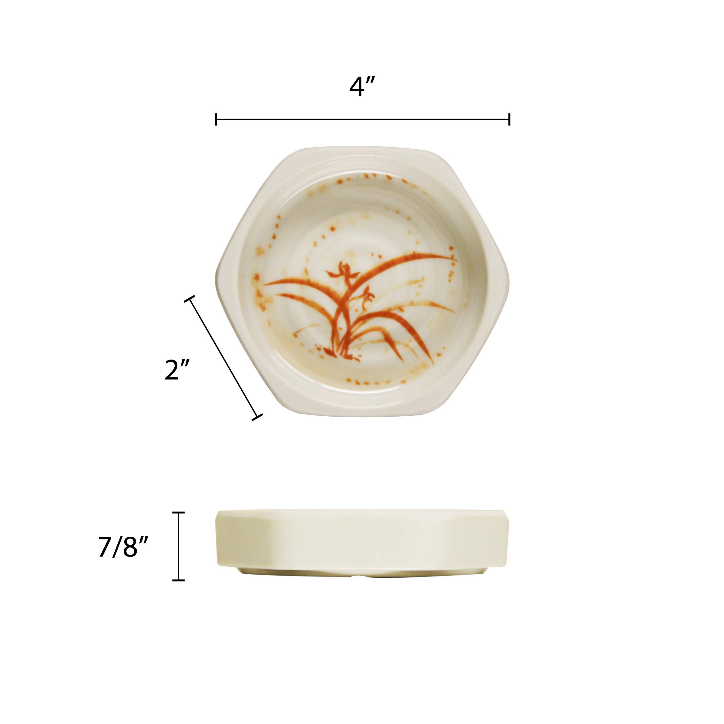 Premium Melamine 3 oz 4