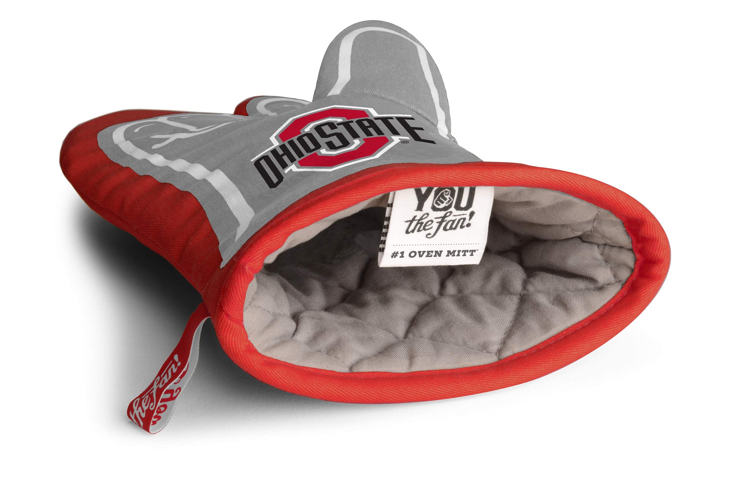 YouTheFan NCAA #1 Oven Mitt - Heat Resistant Kitchen Glove for Baking, Grilling & Cooking - Perfect for College Sports Fans & Home Chefs