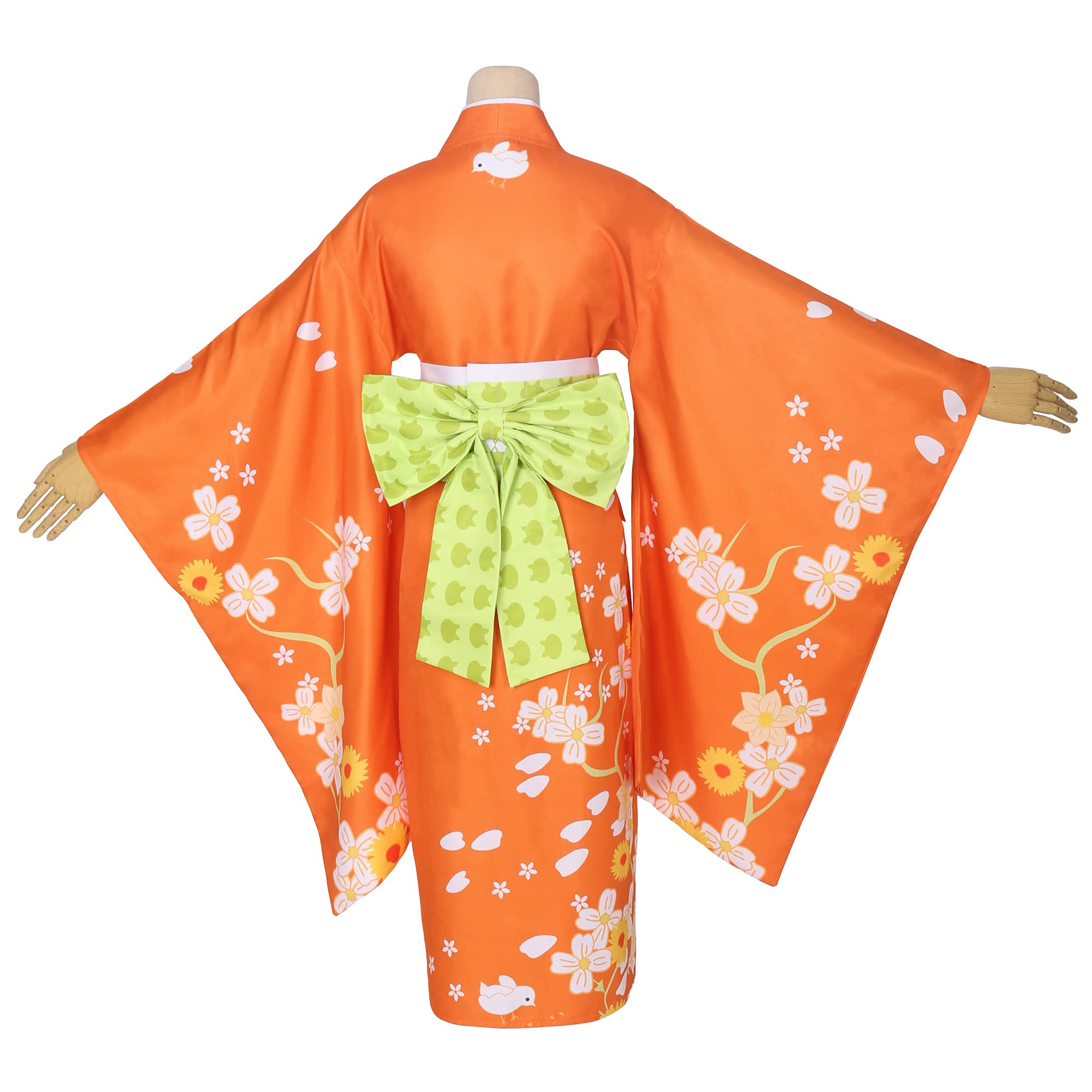 Hiyoko Saionji Cosplay Costume - Authentic Japanese Kimono for Danganronpa Anime Halloween Cosplay | Perfect for Conventions, Themed Parties & Costume Events