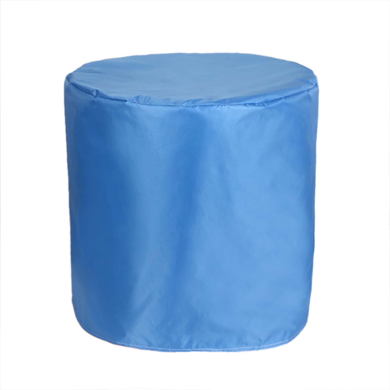 98x33 Inch Round Waterproof Patio Table Cover - Heavy Duty UV Resistant Outdoor Furniture Protection for Garden, Deck & Backyard - Perfect for All Seasons & Weather Conditions