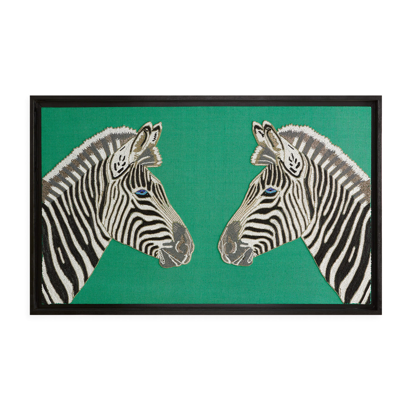 Exquisite Zebra Beaded Wall Art - Handmade African Animal Decor for Home & Office - Perfect for Living Room, Bedroom, or Safari-Themed Spaces