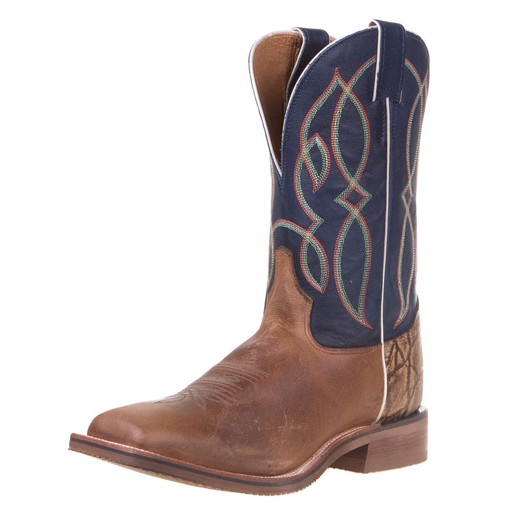 Tony Lama Men's Landgrab Western Cowboy Boots - Durable Leather Work Boots for Riding, Ranch Work & Outdoor Adventures