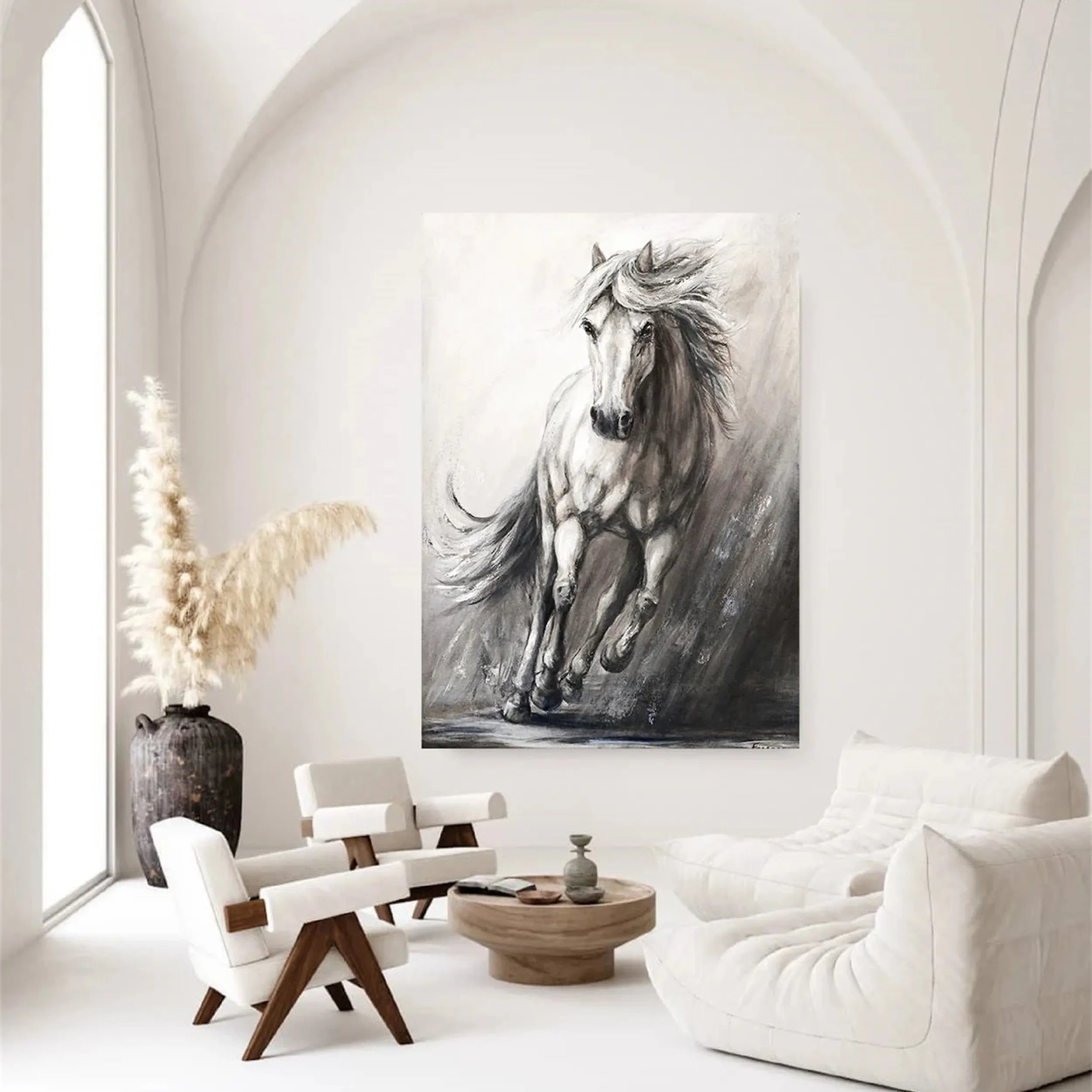 Animal Art Painting #AP048 - Handmade Canvas Wall Decor for Living Room, Bedroom & Office - Perfect Gift for Pet Lovers & Home Decor