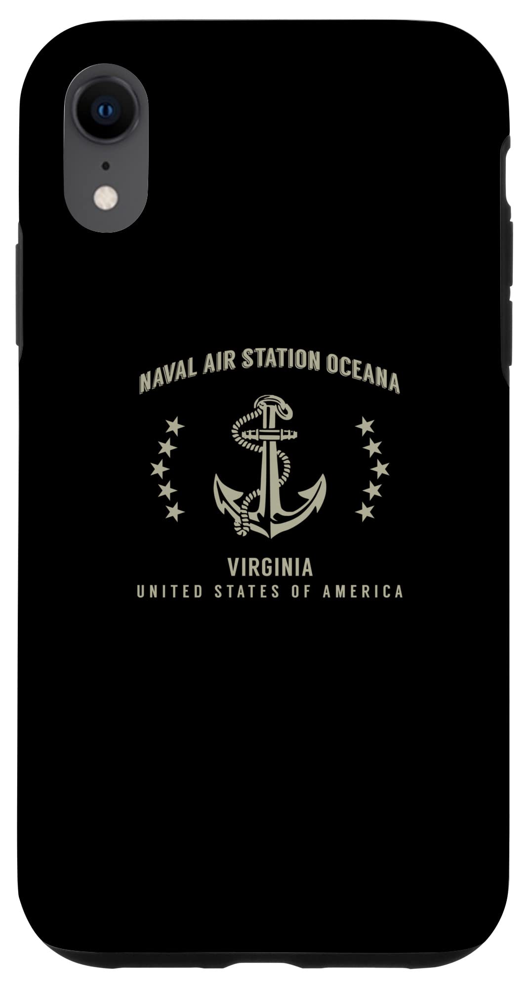 iPhone XR Case - Military Grade Protection for Naval Air Station Oceana - Shockproof & Slim Design for Everyday Use & Outdoor Activities