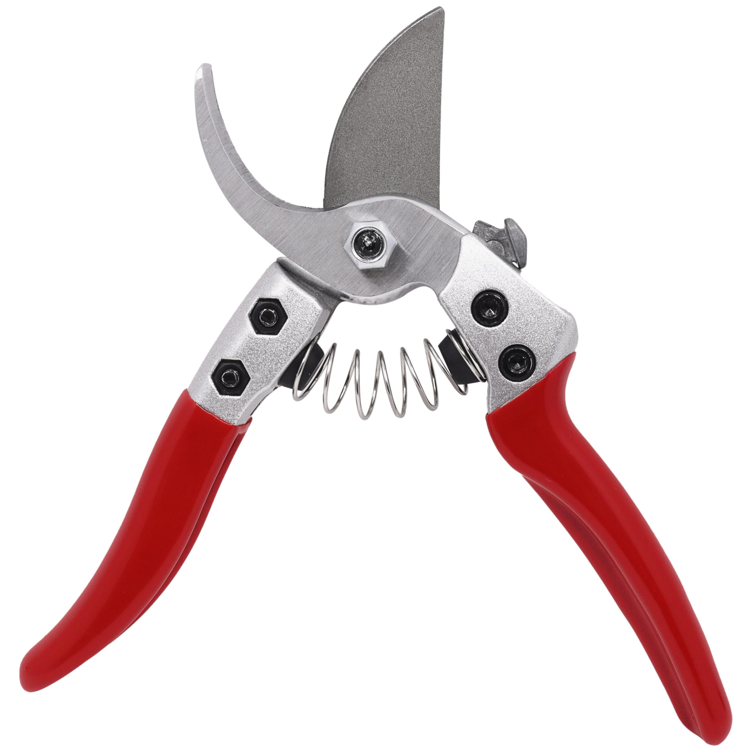 Zenport Industries QV6-3PK Professional Hand Pruner - Sharp Bypass Garden Shears for Precise Trimming (3-Pack, Red) - Ideal for Gardening, Landscaping & Plant Care
