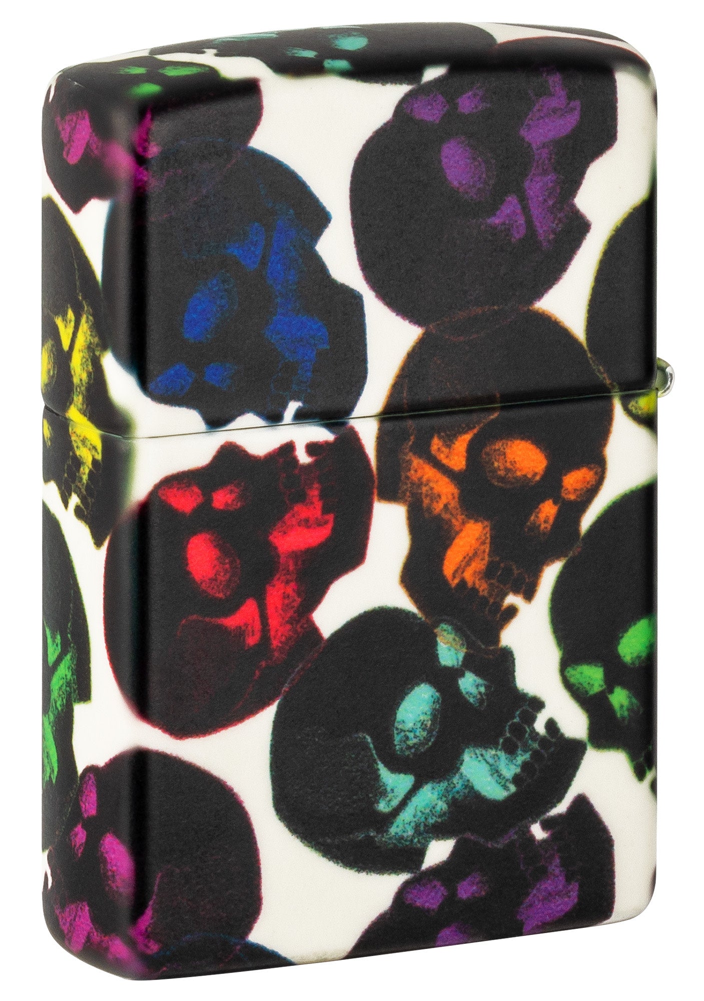 Glow in The Dark Colorful Skulls - Spooky Halloween Party Decor, Home Decor & Unique Gifts for Skull Lovers