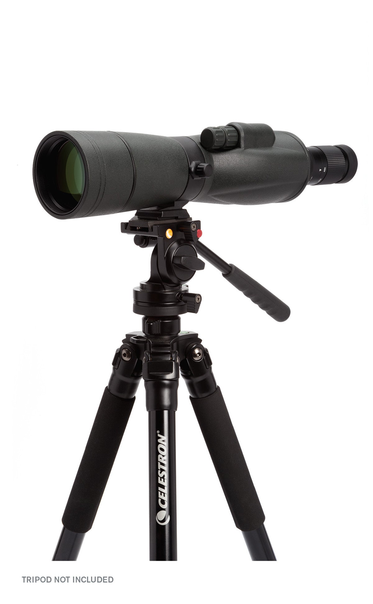 TrailSeeker 16 48x65mm Straight Zoom Spotting Scope - High Power Magnification for Bird Watching, Hunting & Outdoor Adventures