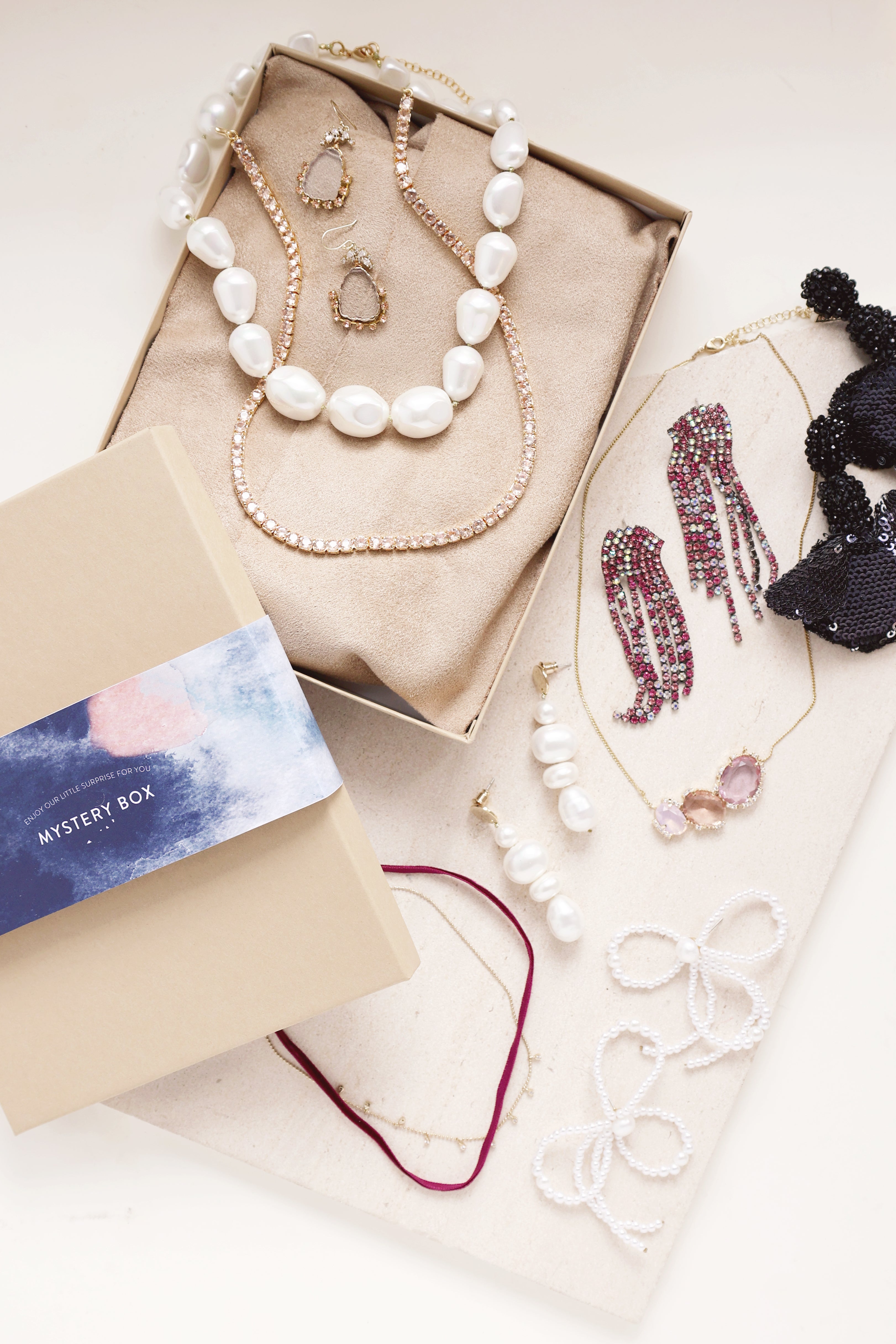 All Glammed Up Mystery Box - Surprise Beauty & Fashion Collection - Perfect for Gifts, Parties & Self-Care