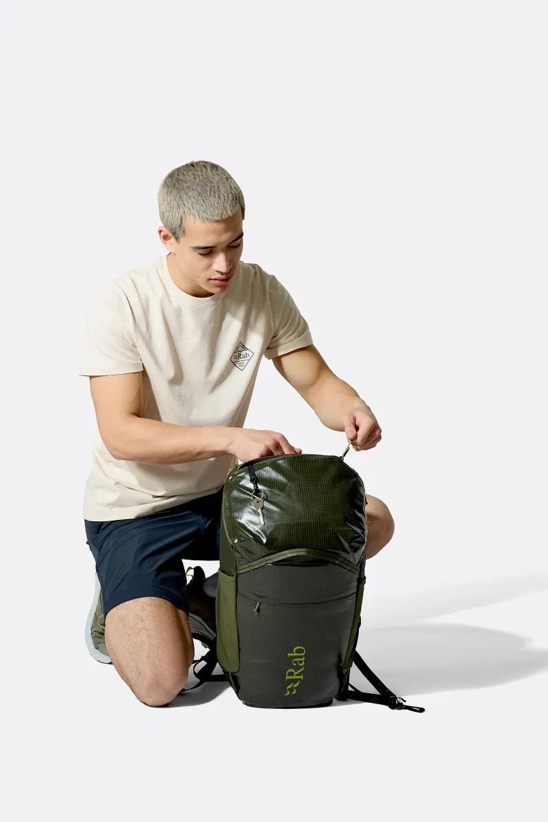 Adrift 30L Lightweight Waterproof Hiking Backpack - Durable Travel Daypack for Outdoor Adventures, Camping & Commuting