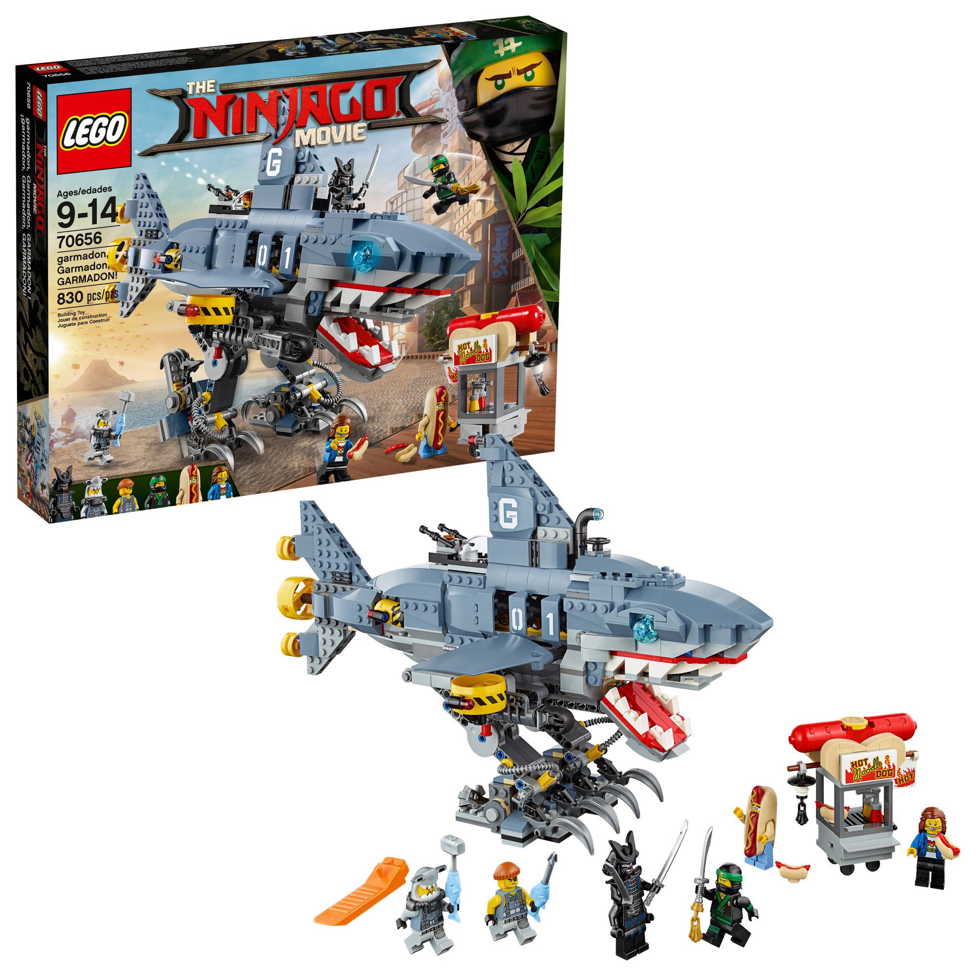 LEGO The NINJAGO Movie Lord Garmadon Building Kit 70656 - 830 Pieces, Amazon Exclusive Toy Set for Kids & Collectors - Perfect for Creative Play & Ninja-Themed Adventures