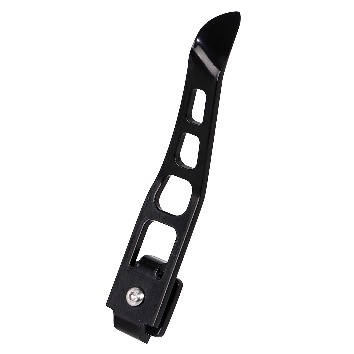 Harley Dyna Super Glide Custom FXDC Kickstand Extension Kit (2007-2014) - Black Motorcycle Accessories for Enhanced Stability & Parking Safety - Perfect for Uneven Surfaces & Long Rides