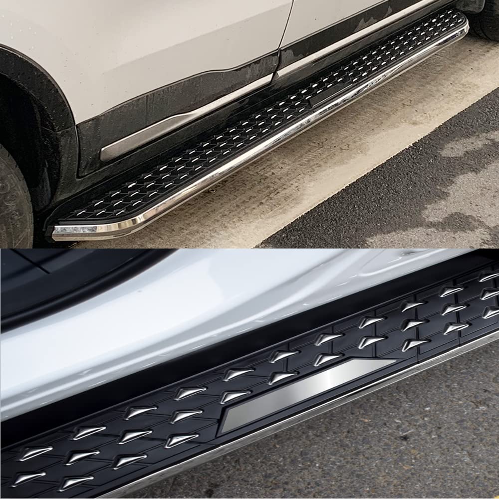 Premium Aluminum Running Boards & Side Steps Nerf Bars for Toyota Highlander 2020-2022 - Heavy Duty Off-Road Protection & Easy Step Access for SUV Trucks