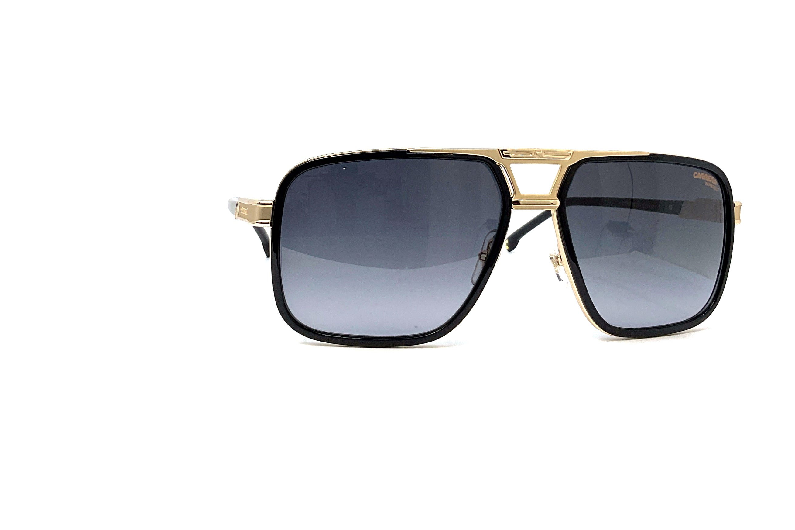 Carrera 1071/S Black Gold Sunglasses - Polarized UV Protection for Men & Women - Perfect for Driving, Running, and Outdoor Activities