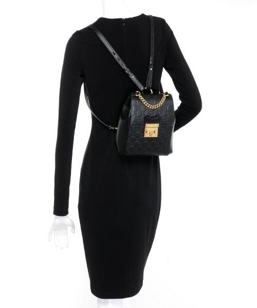 Gucci Padlock GG Signature Backpack for Women - Luxury Designer Backpack in Black | Perfect for Travel, Work & Everyday Use