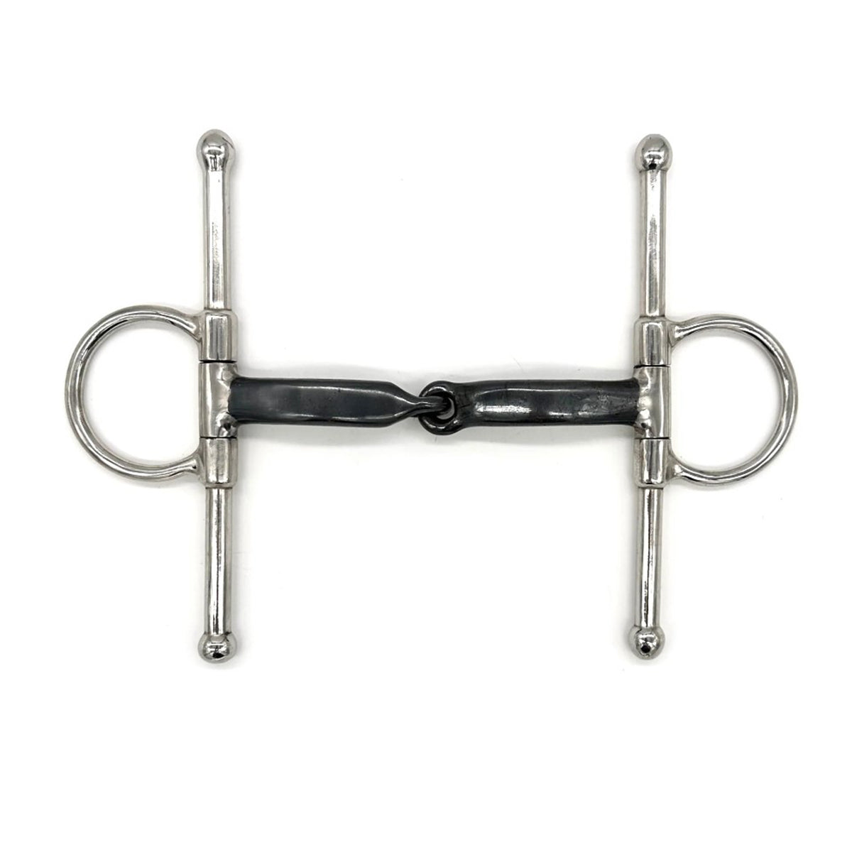 AJR Anatomic Notched Triangle Full Cheek Bit - Comfortable Horse Bit for Dressage & Jumping - Perfect for Training & Competition Riding