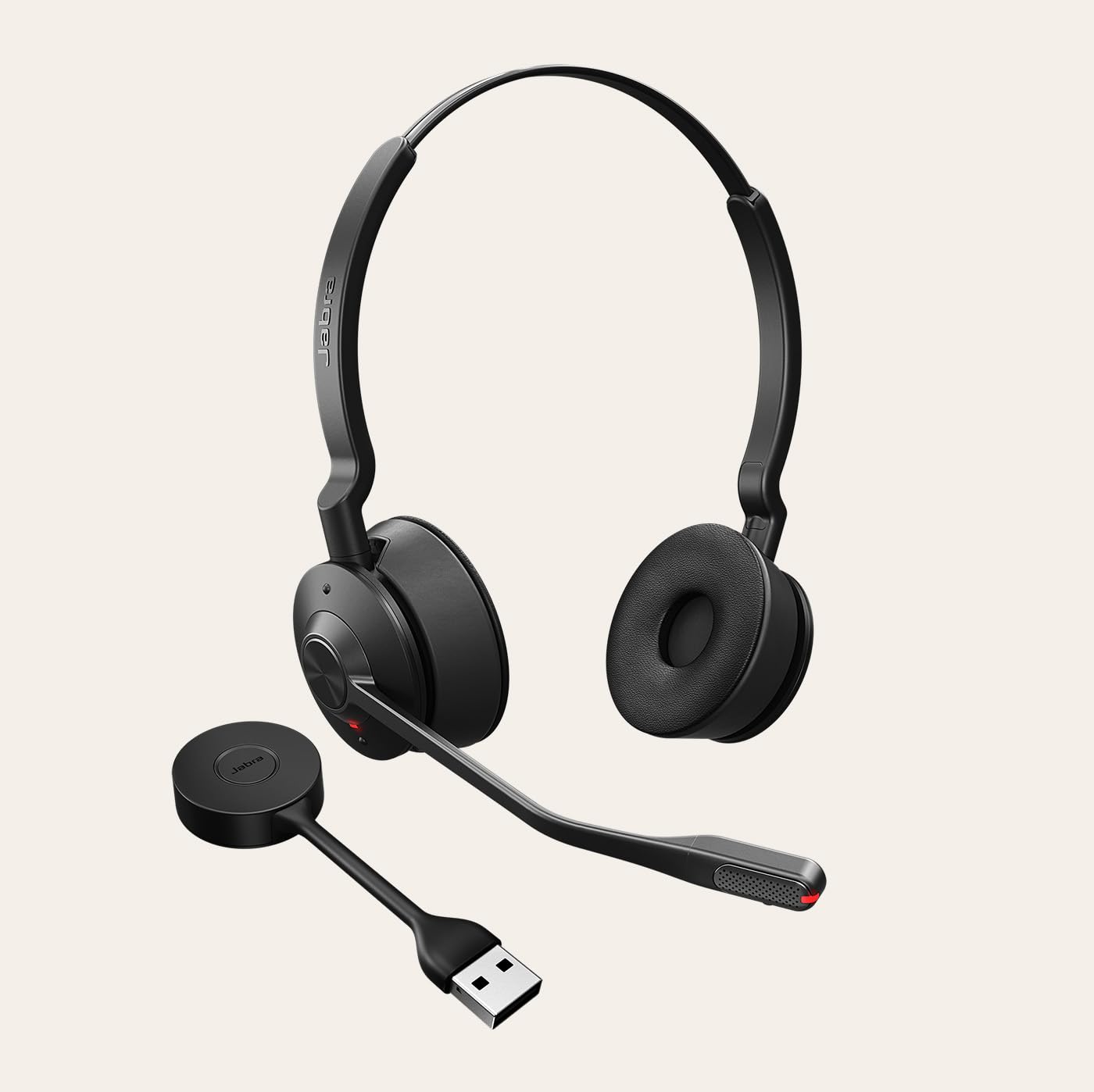 Jabra Engage 55 Stereo Wireless Headset with PanaCast 20 4K AI Video Conferencing Camera Bundle - Certified for Google Meet, Zoom & Microsoft Teams | Professional Office Headphones & Webcam for Remote Work, Online Meetings & Video Calls
