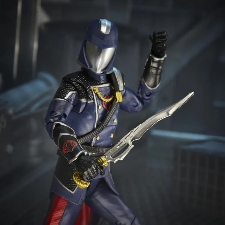 G.I. Joe Classified Series Cobra Commander Action Figure - Premium Collectible Toy for Fans & Collectors | Perfect for Display, Play & Nostalgic Gift Giving