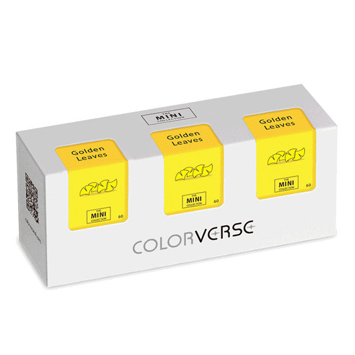 Colorverse Earth Edition 5ml Fountain Pen Ink Set of 3 - Vibrant Colors for Journaling, Calligraphy & Artistic Writing