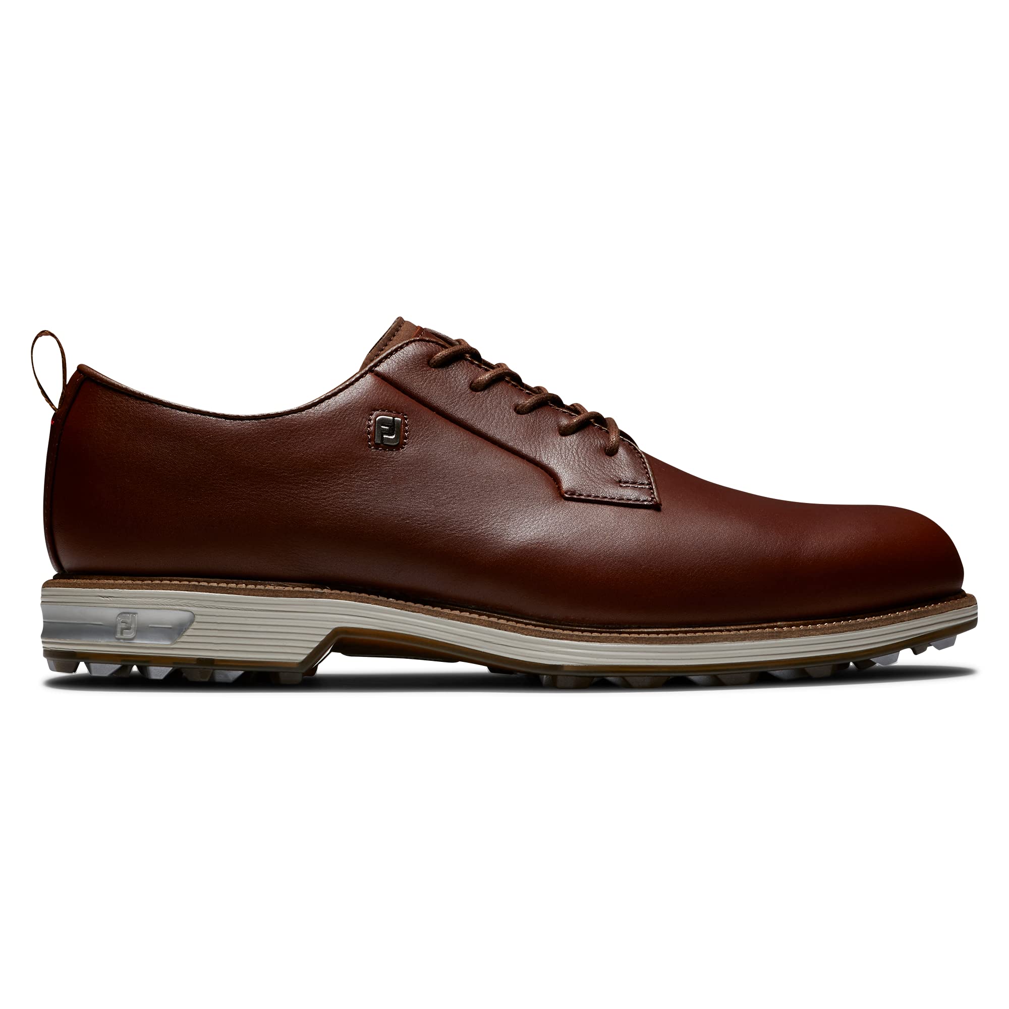 FootJoy Men's Premiere Series Spikeless Golf Shoes - Brown, Size 8 Wide | Waterproof & Comfortable Golf Footwear for Men | Perfect for Course Play & Casual Wear