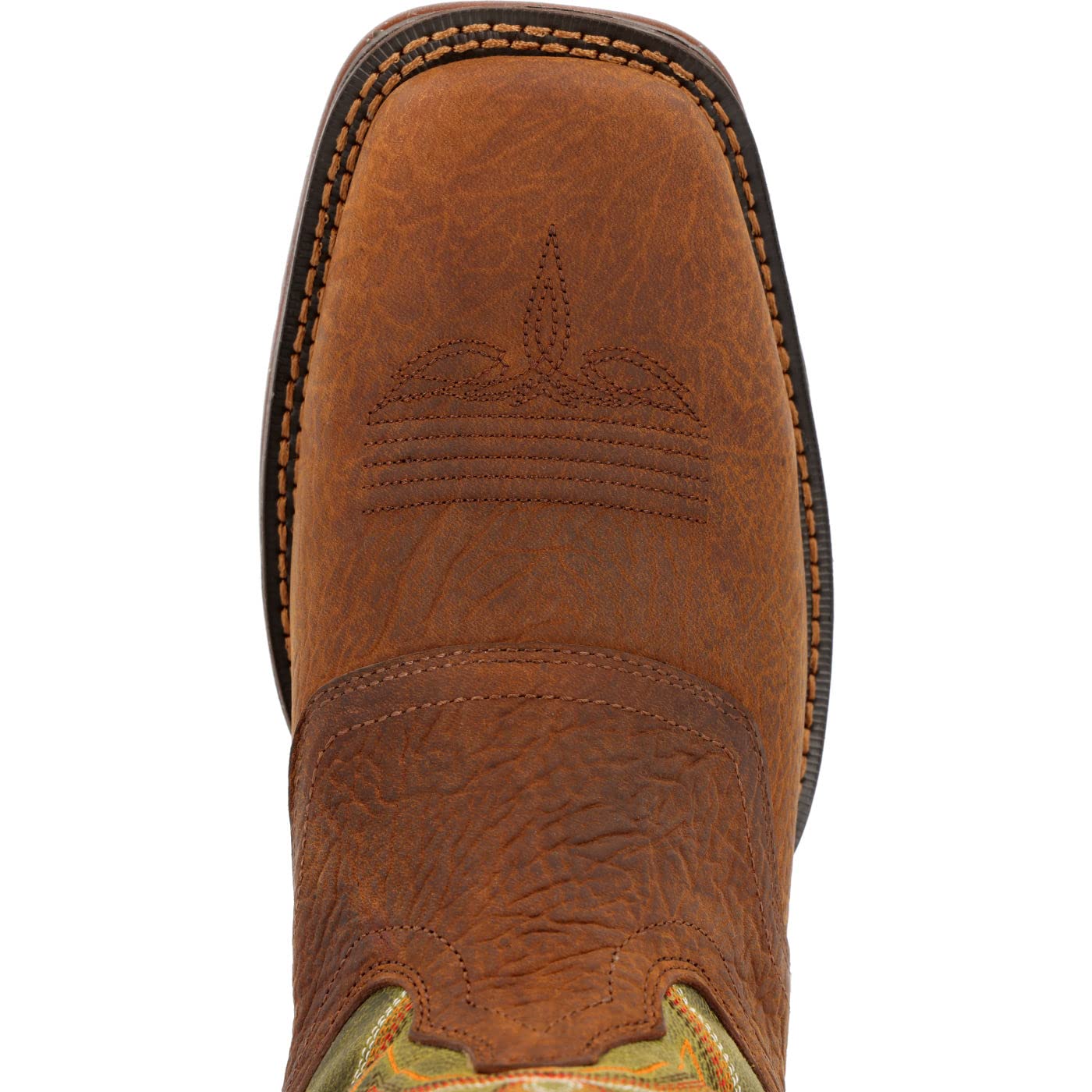 Durango Men's Rebel Western Boots - Genuine Leather Cowboy Boots for Men, Comfortable & Durable Riding Boots - Perfect for Rodeo, Country Music Festivals & Western Fashion