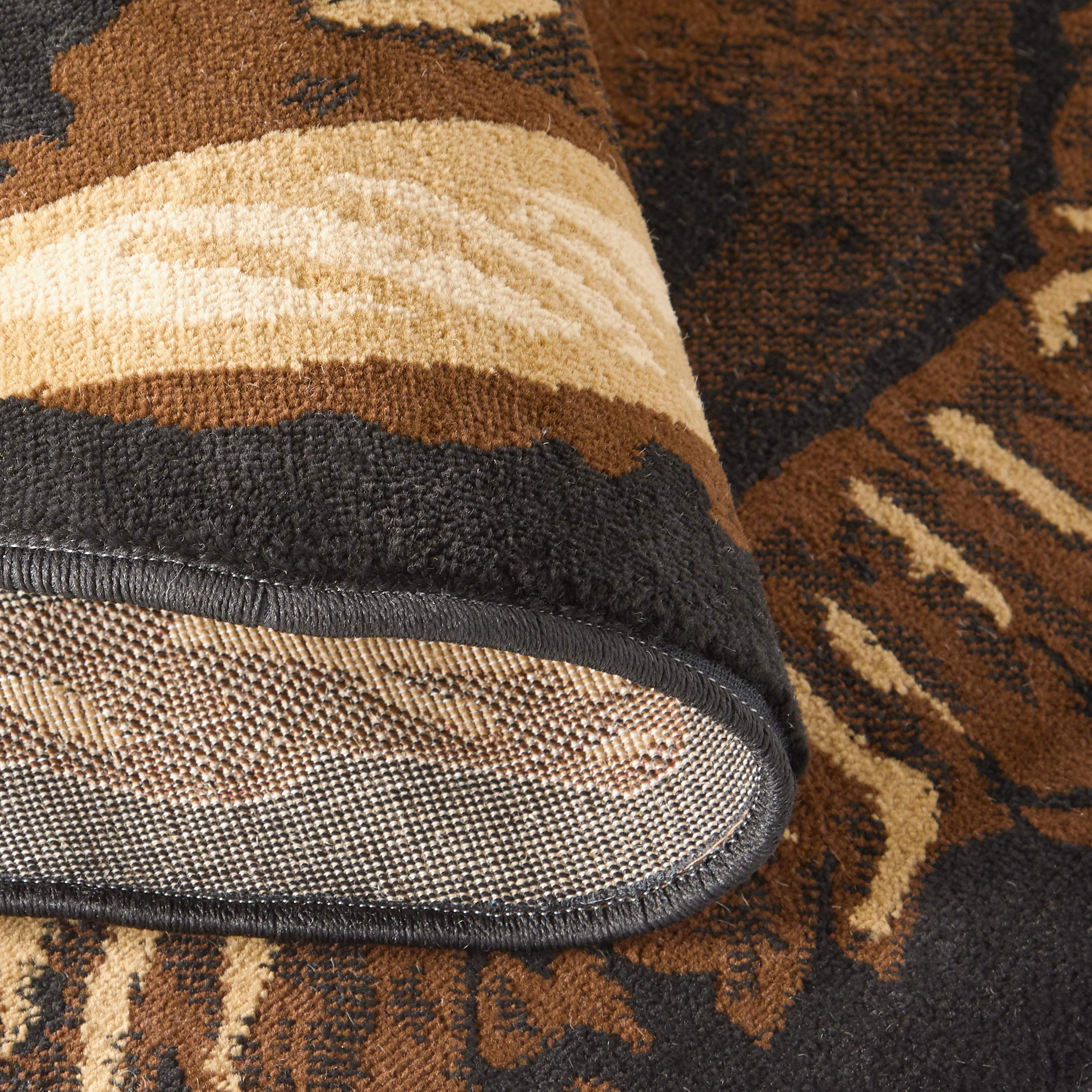 Bear Claw Rustic Lodge Paw Area Rug - 5'6