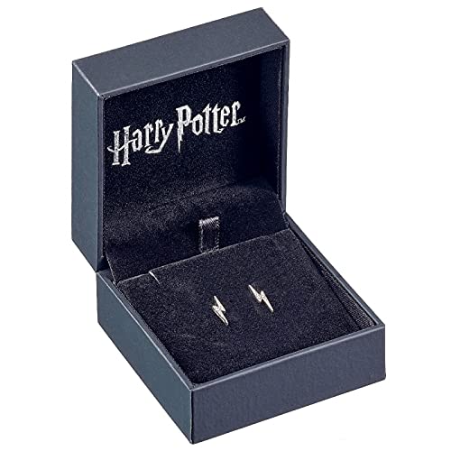 Harry Potter Lightning Bolt Earrings with Swarovski Crystals - Perfect Gift for Fans