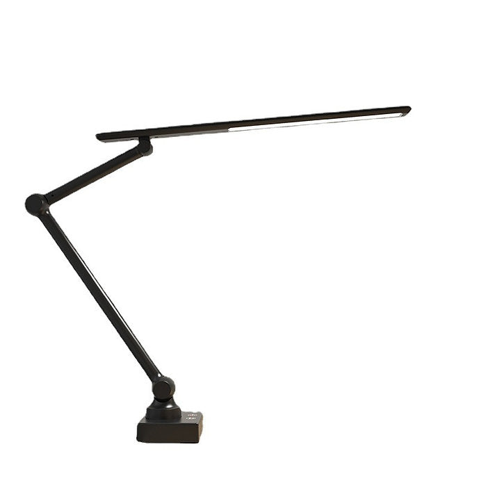 Rechargeable LED Desk Lamp with Adjustable Brightness - Modern Reading Light for Home Office, Study & Nightstand Use