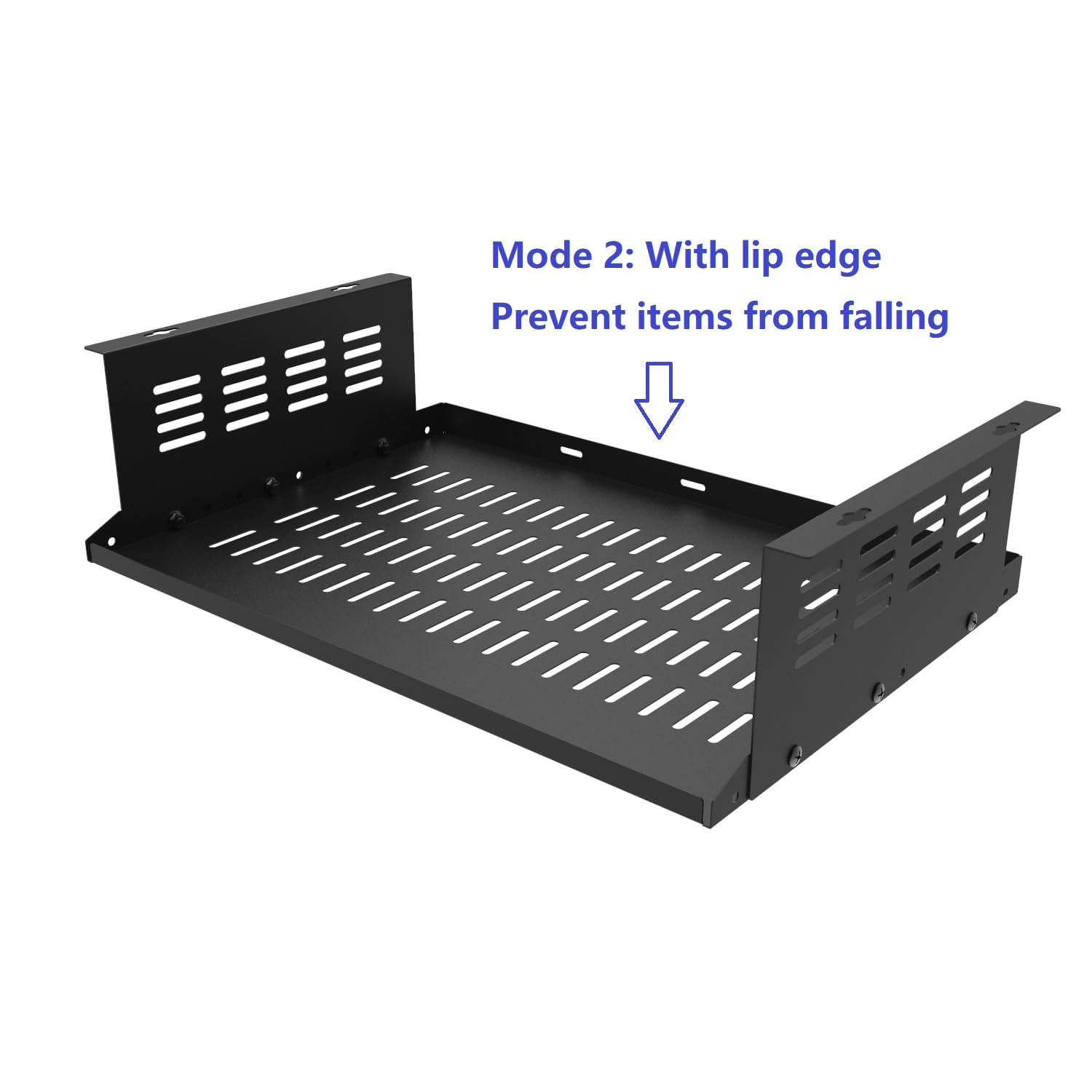 JINGCHENGMEI Under Desk Mount for SFF Computers & Gaming Consoles - 17.3