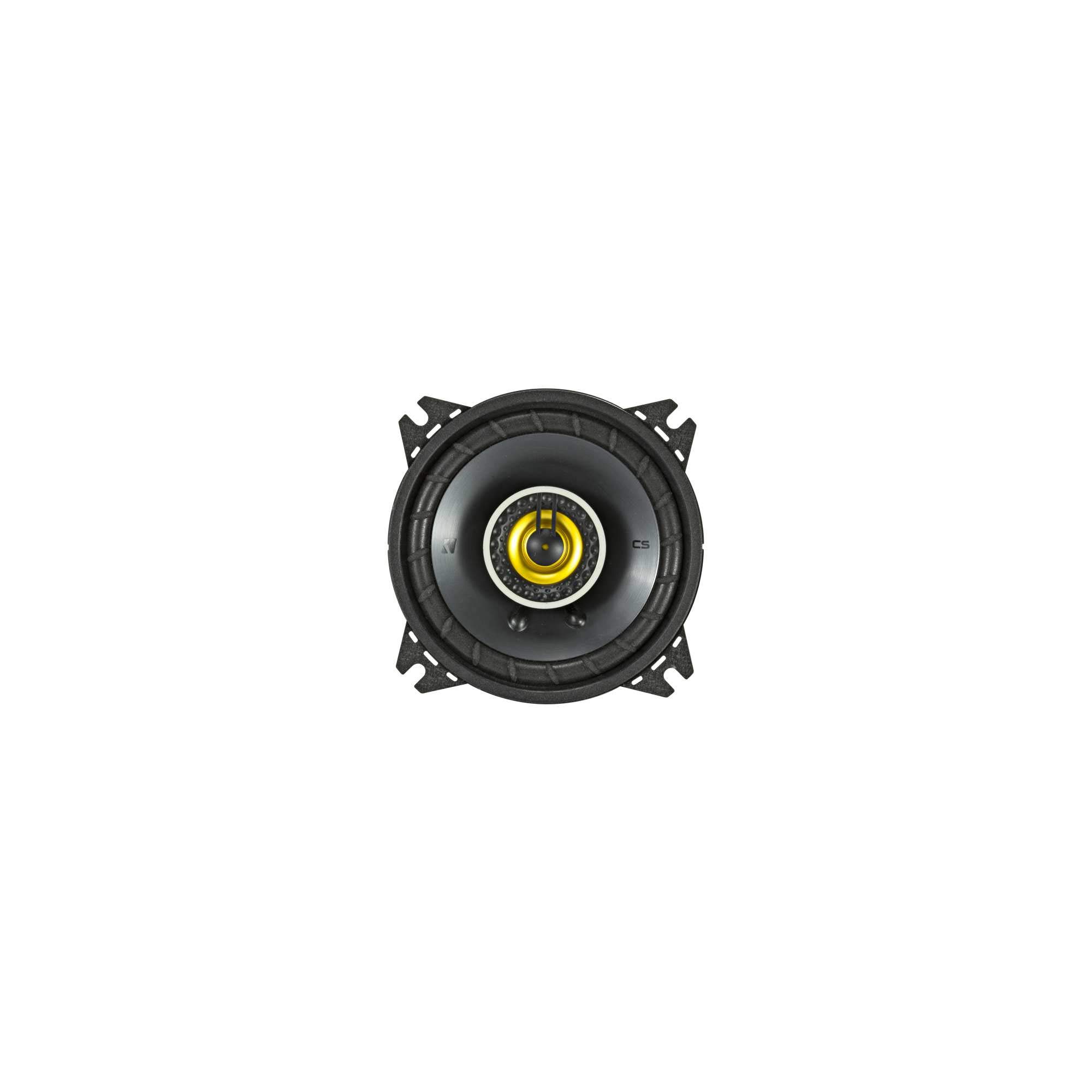 Kicker 46CSC44 - 2 Pairs of CS-Series CSC4 4-Inch (100mm) 4-Ohm Coaxial Car Speakers - Perfect for Car Audio Upgrades, Marine & Off-Road Vehicles