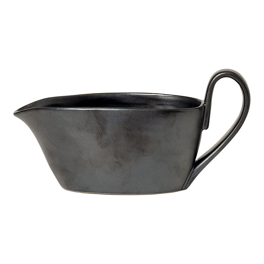 Ferm Living Flow Sauce Boat - Elegant Ceramic Gravy Boat for Dining & Entertaining - Perfect for Thanksgiving, Dinner Parties & Home Decor