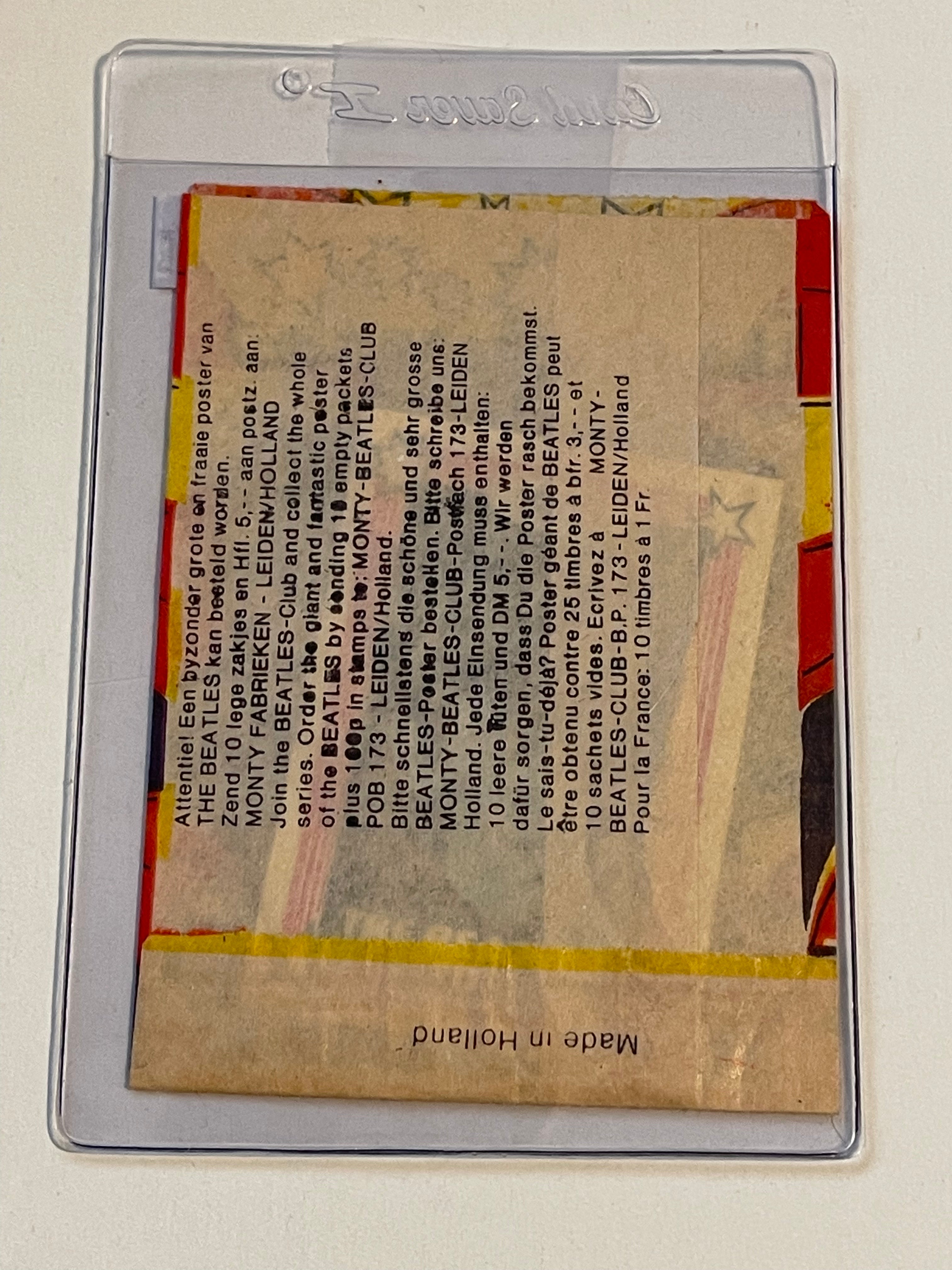 Rare 1977 Beatles Story Cards Collectible Pack - Perfect for Music Fans, Vintage Collectors & Gift Giving