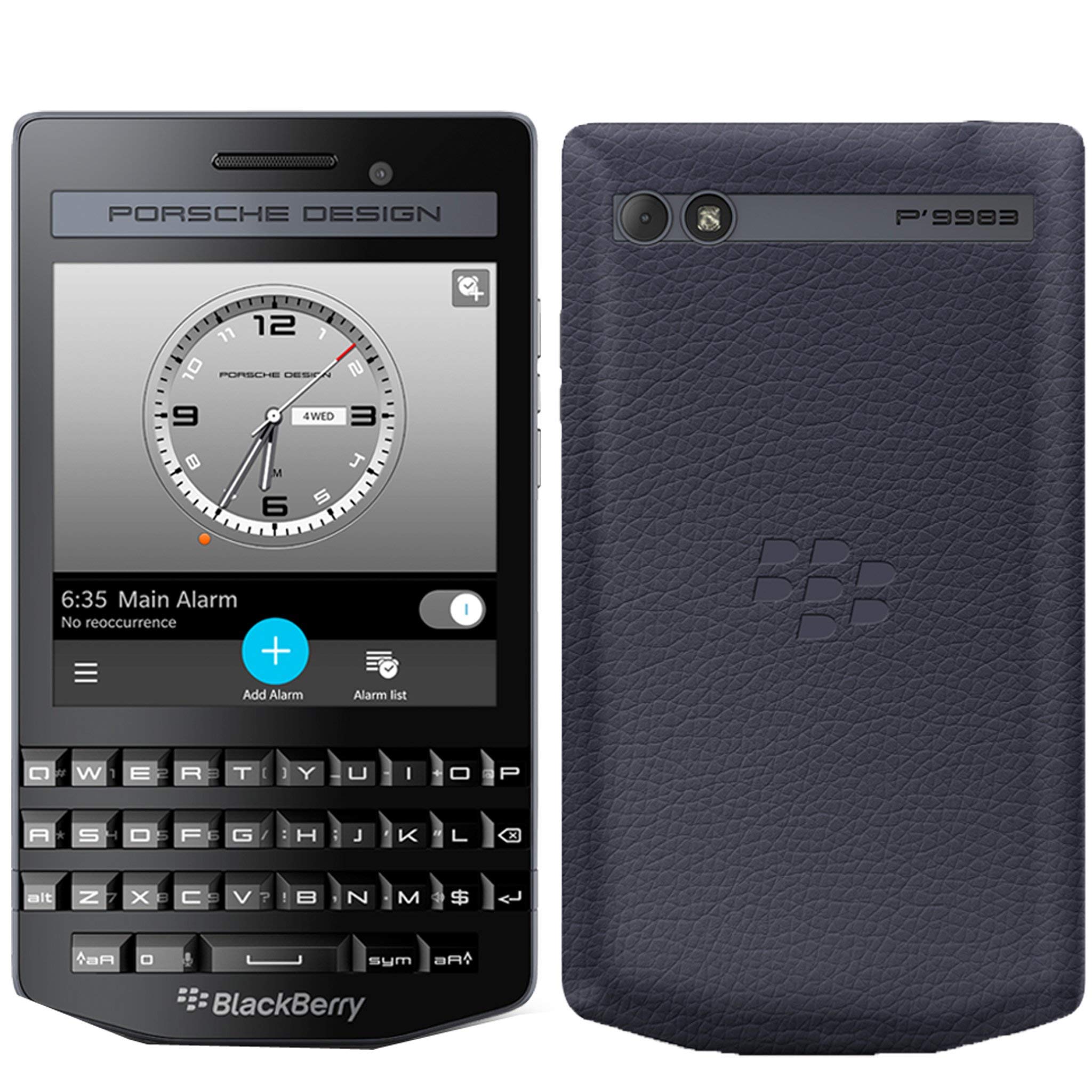 BlackBerry Porsche Design P'9983 64GB Unlocked Smartphone - Premium Silver Business Phone for Professionals | Perfect for Corporate Meetings & Luxury Lifestyle