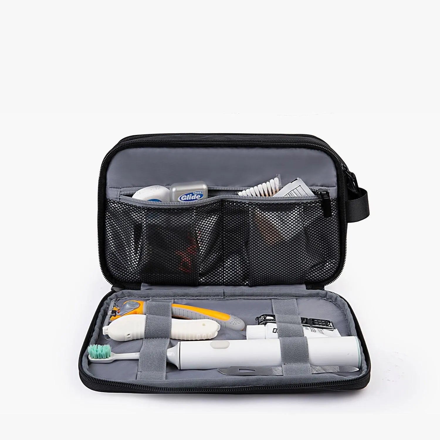 Premium Travel Toiletry Bag for Men & Women - Waterproof Hanging Cosmetic Organizer for Bathroom, Gym, Camping & Business Trips