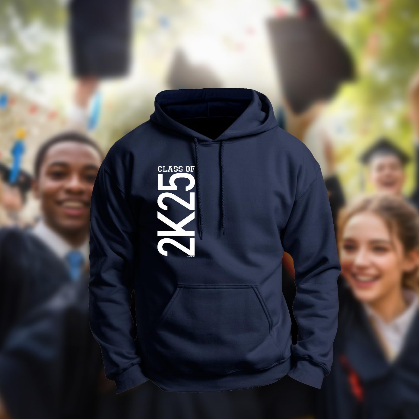 2024 & 2025 Graduation Hoodie - Premium Class of 2025/2K25 Sweatshirt for High School & College Graduates | Perfect for Graduation Ceremonies, Parties & Alumni Events
