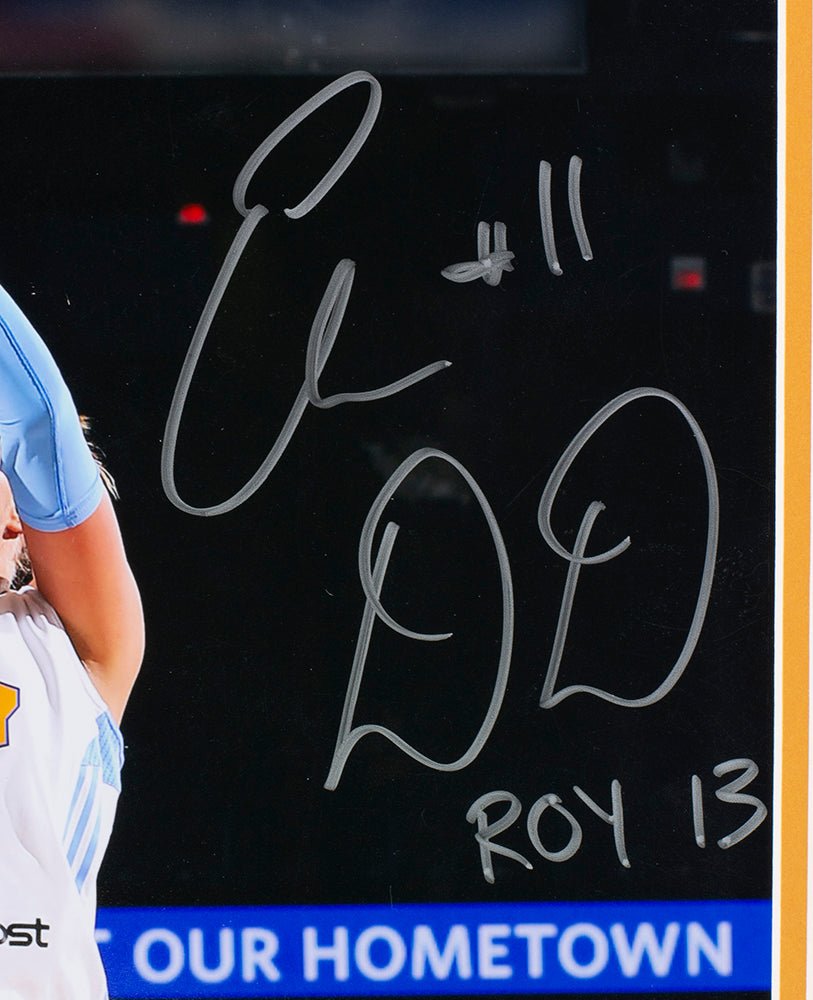 Elena Delle Donne Autographed Chicago Sky 16x20 Framed Photo - 2013 WNBA Rookie of the Year with PSA/DNA Hologram - Perfect for Basketball Memorabilia Collections and Sports Fan Gifts