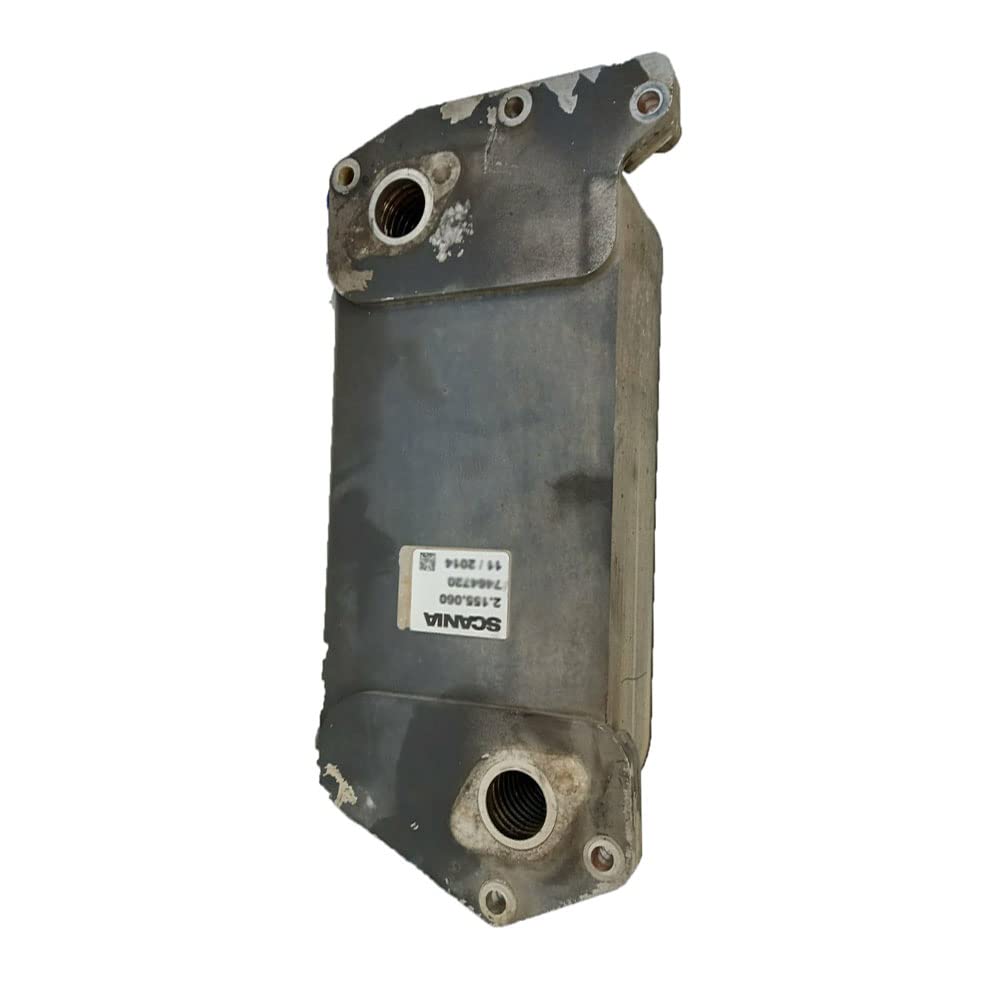 Scania Engine Oil Cooler 2026896 2155060 2114175 - High Performance Cooling for Scania Trucks & Heavy-Duty Vehicles
