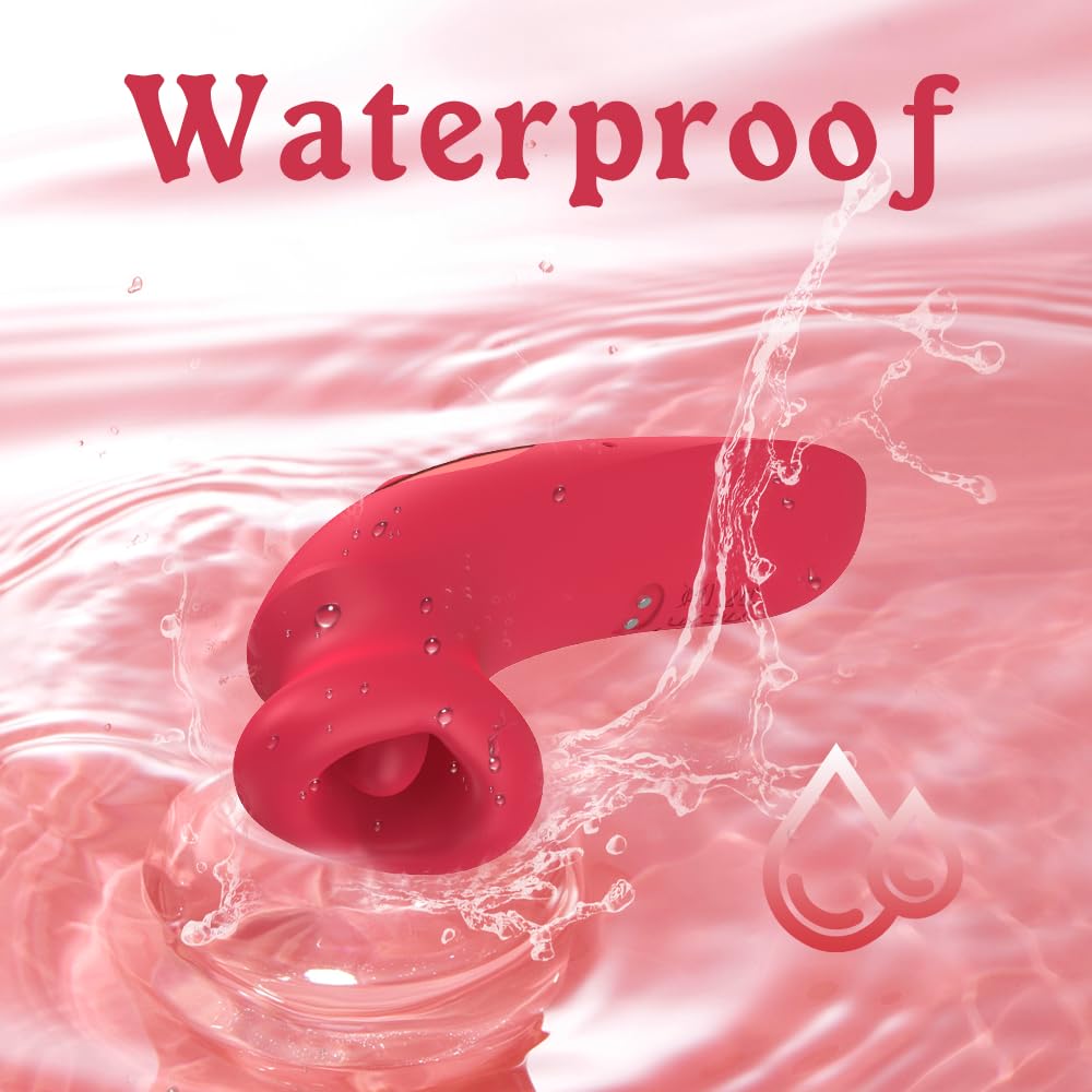Best G Spot Vibrator & Clit Sucking Sex Toy for Women - 10 Tongue Vibrating & 10 Sucking Modes, Dual Stimulation Adult Toy for Couples Play, Solo Pleasure & Sensual Massage - Perfect for Valentine's Day & Anniversary Gifts