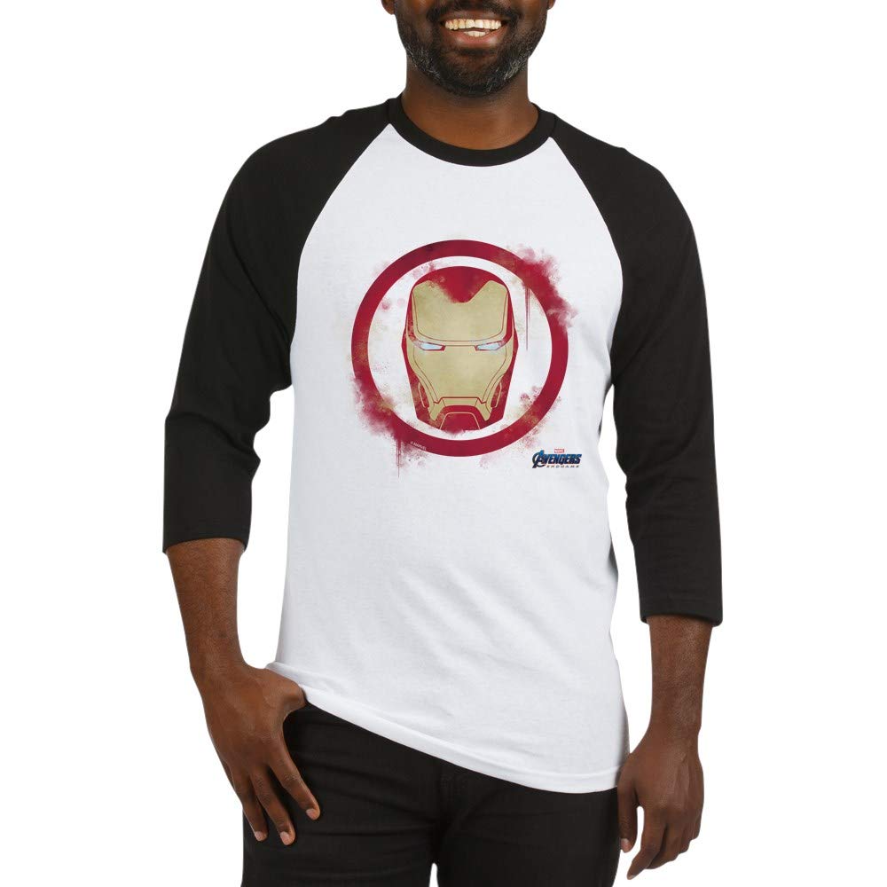 Iron Man Baseball Shirt - Marvel Avengers Superhero Graphic Tee for Men | Casual Wear, Cosplay & Comic Con Events