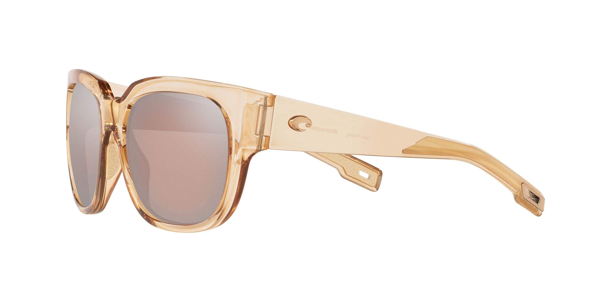 Costa Del Mar Women's Waterwoman 2 Square Polarized Sunglasses UV Protection for Beach, Boating & Outdoor Activities