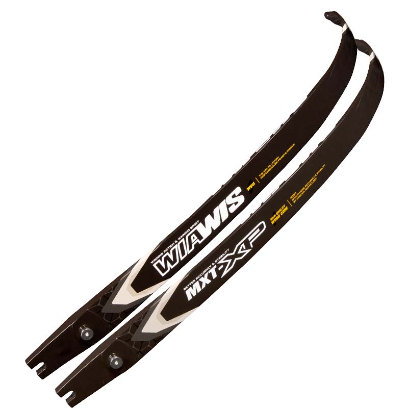 Win & Win WIAWIS MXT XP Recurve Limbs - Carbon/Wood Hybrid Limbs for Olympic Archery & Target Shooting | Perfect for Competitive Archers & Outdoor Practice