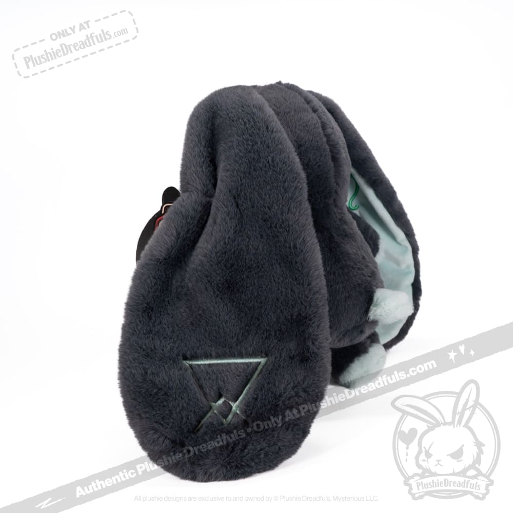 Plushie Dreadfuls Trust Issues Bunny Grey Edition - Soft Stuffed Animal Toy for Anxiety Relief & Emotional Support | Perfect for Therapy, Gifts, and Home Decor