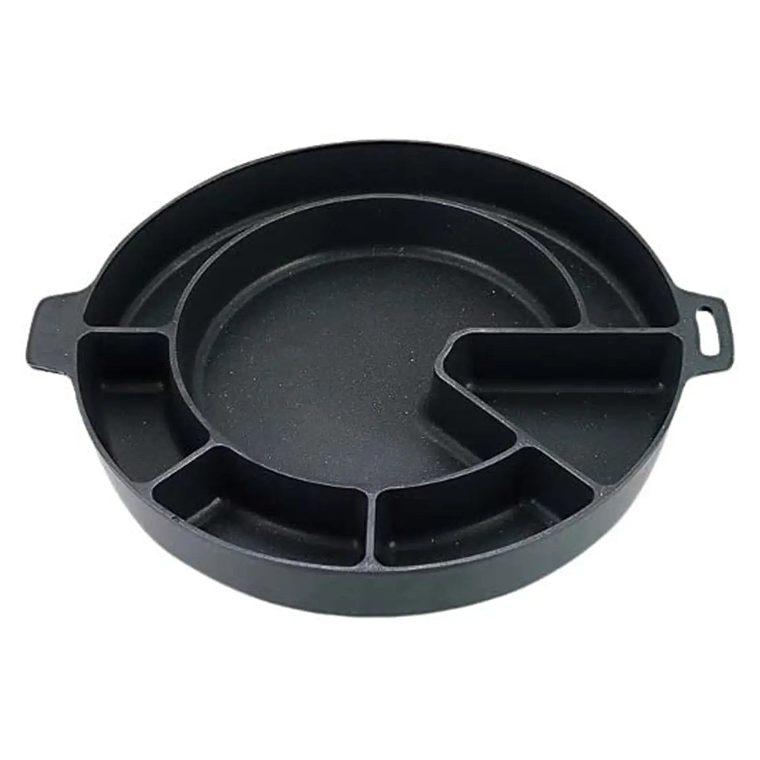 Premium Fukui Craft Aluminum Dakgalbi Grill Pan - Nonstick Korean BBQ Grill for Home Cooking, Camping & Outdoor Picnics