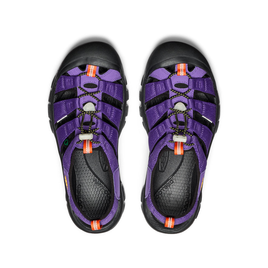 Men's Newport Retro Sandal x An Ko Rau - Comfortable Purple Casual Sandals for Walking & Beach | Summer Outdoor Footwear
