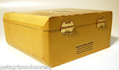 Premium CAO Cameroon Wooden Cigar Box with Secure Latch - Perfect for Cigar Storage, Collectibles & Gift Giving