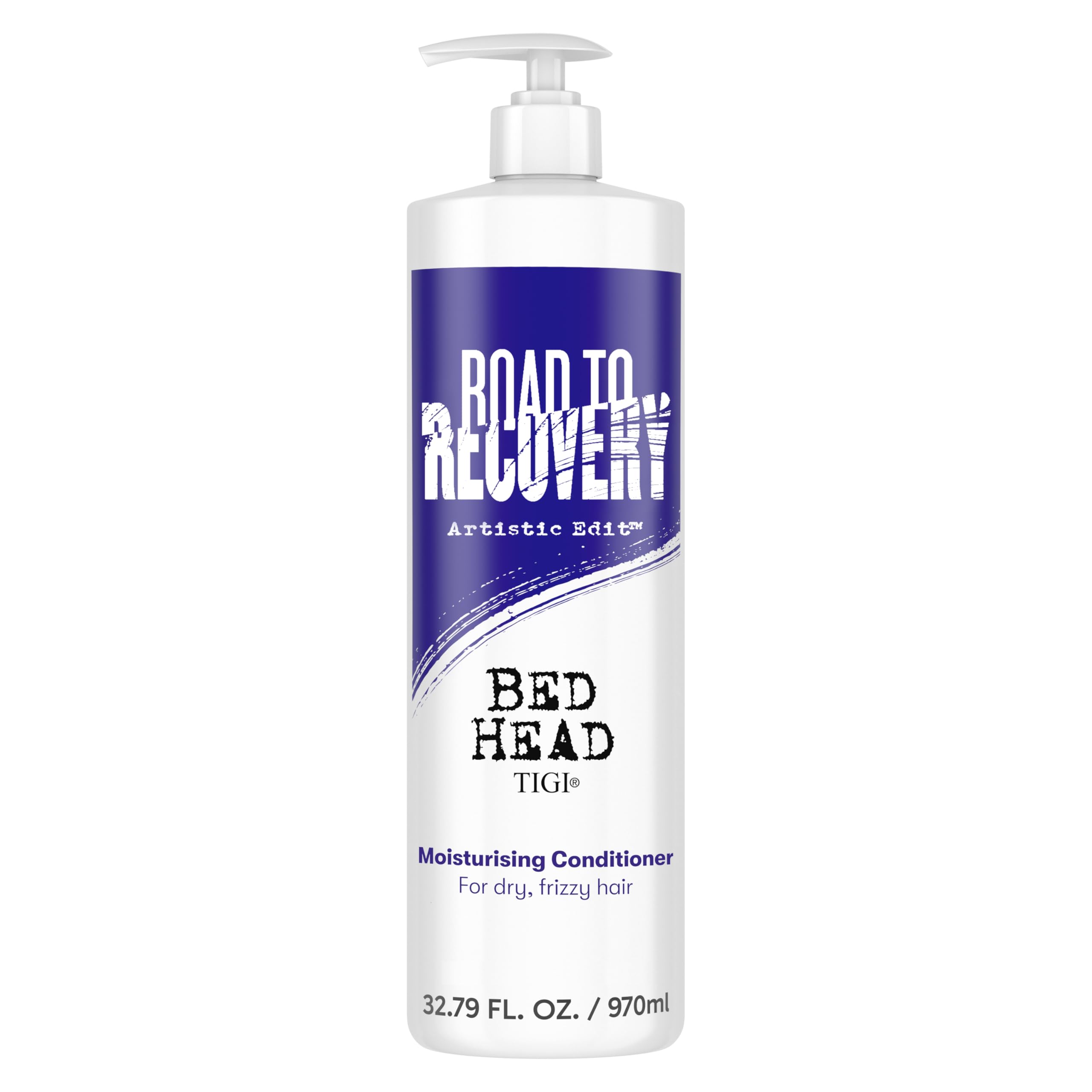 Bed Head Artistic Edit Moisturizing Conditioner for Damaged Hair - Keratin & Coconut Oil Treatment (32.79 fl oz, Pack of 6) | Deep Repair for Dry, Brittle Hair - Perfect for Salon-Quality At-Home Hair Care & Post-Color Treatment